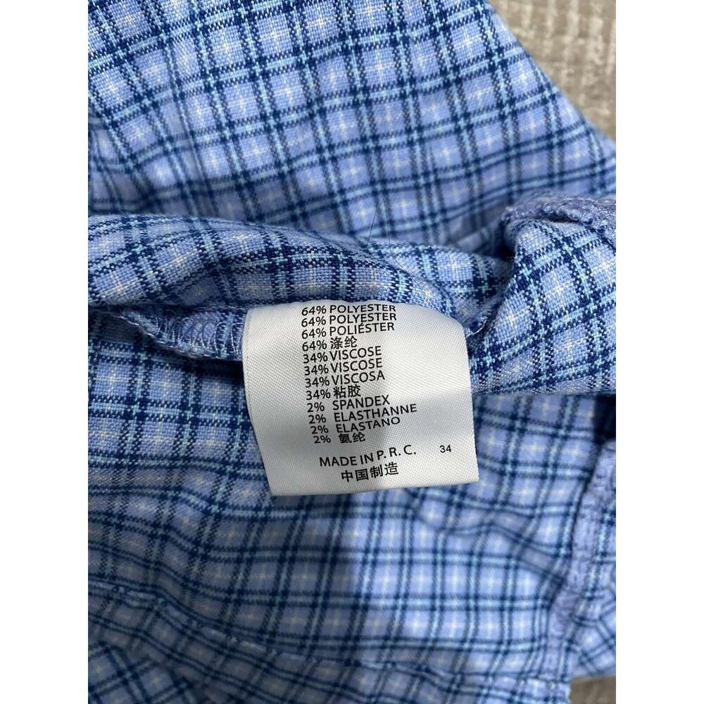 BRANDY MELVILLE Womens Y2K Ocean Blue Plaid Cara Skirt Size 34 A001748 - Picture 7 of 7